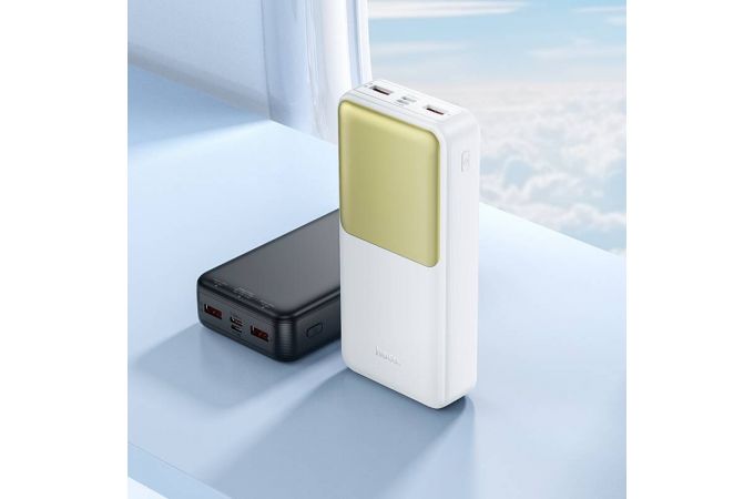Универсальный дополнительный аккумулятор Power Bank HOCO J136A Sirui 22.5W+PD20W (20000 mAh) (черный)