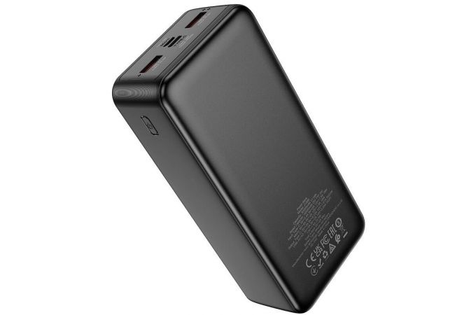 Универсальный дополнительный аккумулятор Power Bank HOCO J136B Sirui 22.5W+PD20W (30000 mAh) (черный)