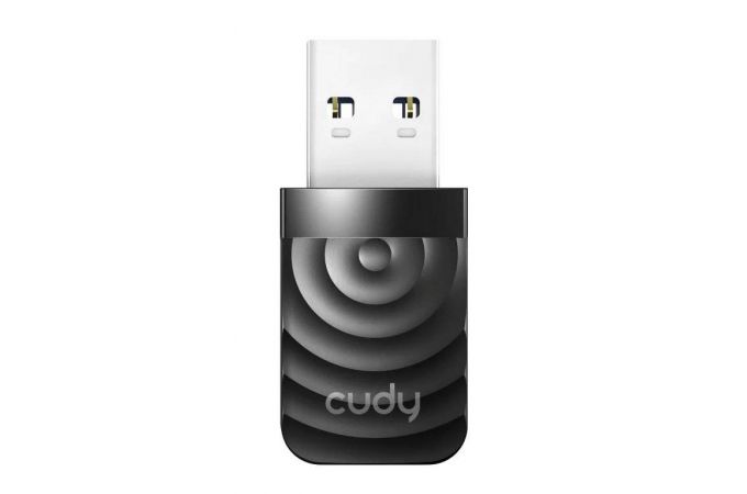 Wi-Fi адаптер Cudy WU1300S AC1300 USB 3.0, черный