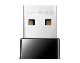 Wi-Fi адаптер Cudy WU650 AC650 USB 2.0, черный