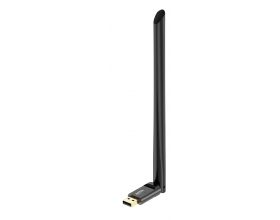 Wi-Fi адаптер Netis WF2160 AC650, черный USB 2.0; 5/2.4 ГГц; 433/200 Мбит/с