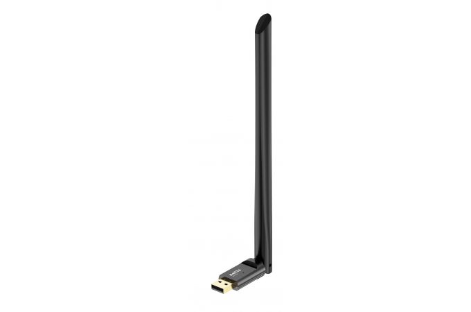 Wi-Fi адаптер Netis WF2160 AC650, черный USB 2.0; 5/2.4 ГГц; 433/200 Мбит/с