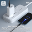 Кабель USB Type-C - USB Type-C MARK WS7 100W 3A с дисплеем Черный