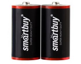 Батарейка солевая Smartbuy R14/343 2S в пленке цена за 2 шт  (SBBZ-C02S)