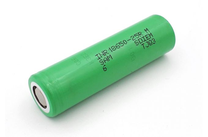 Аккумулятор 18650 (2500mAh, 8С) INR18650-25RM