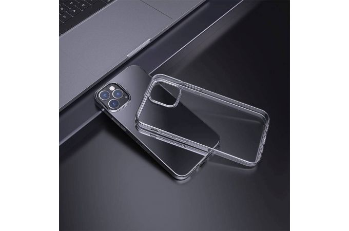 Чехол для iPhone 12 Pro Max (6,7) HOCO Light series TPU Case тонкий (прозрачный)