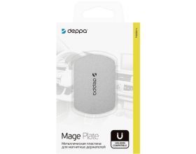 Металлическая пластинка для магнитных держателей Deppa (55182)