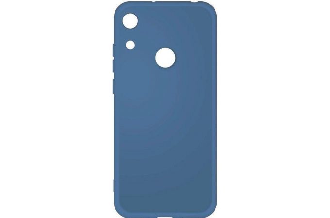 Чехол DF sOriginal-02 Samsung Galaxy A20/A30 (blue) силиконовый чехол с микрофиброй