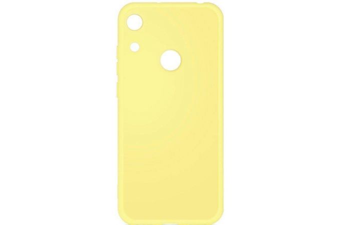 Чехол DF sOriginal-02 Samsung Galaxy A20/A30 (yellow) силиконовый чехол с микрофиброй
