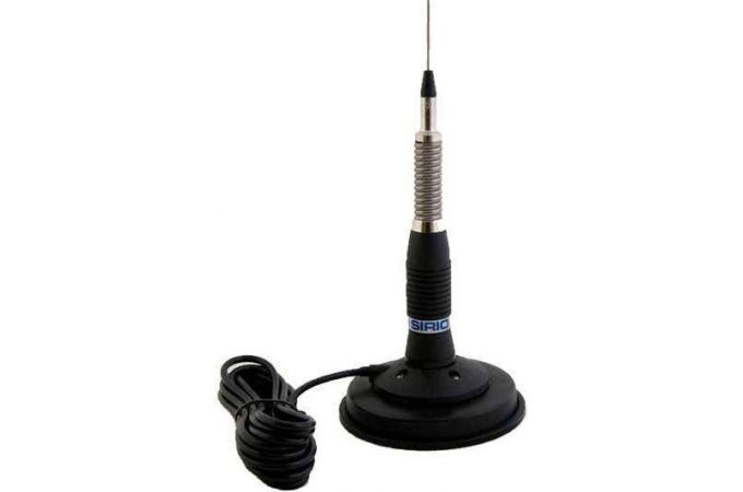 Антенна для радиостанции Sirio ML 145  MAG 1460мм, Магнитное основание 120мм,300Вт
