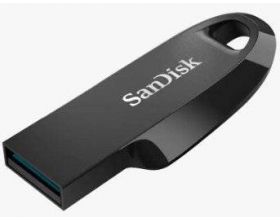Флешка USB 2.0 Sandisk Curve Black 128Gb