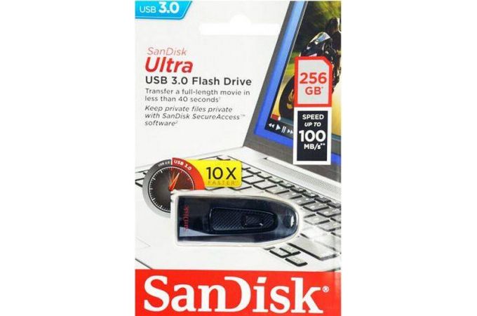 Флешка USB 2.0 Sandisk Cruzer Ultra 256Gb