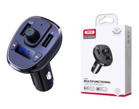 FM-Модулятор XO BCC05 Smart Bluetooth MP3 Car Charger with TF card slot (черный)