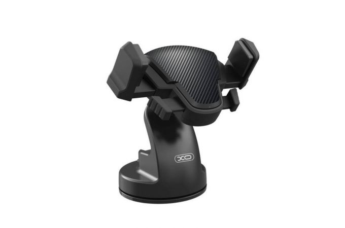Держатель автомобильный для телефона XO C88 car holder with sucker plate (черный)