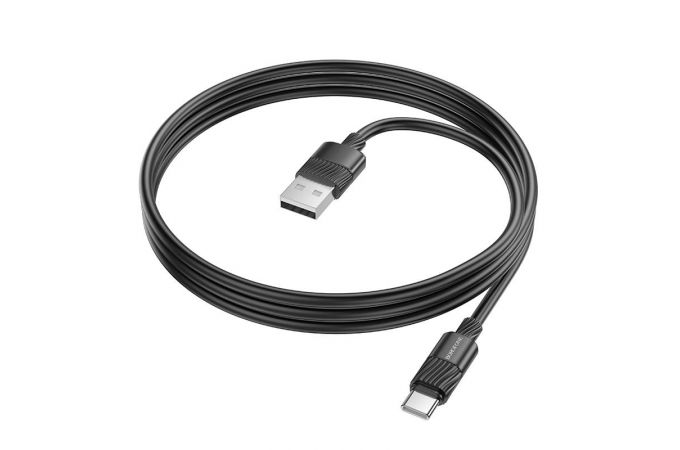 Кабель USB - USB Type-C BOROFONE BX106, (синий) 1м