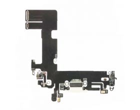 Шлейф для iPhone 13 с разъемом зарядки (белый) org разбор