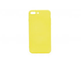 Чехол для iPhone 7 Plus с отверстием под камеры (желтый)