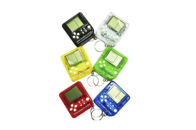 Тетрис мини брелок (Retro mini game)