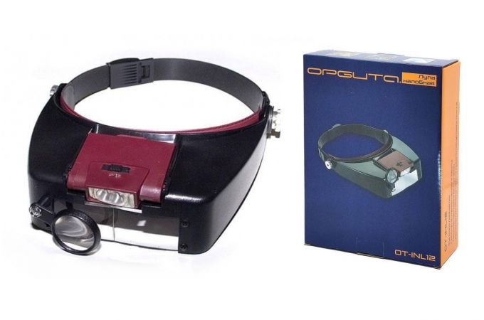 Лупа налобная Орбита OT-INL12 лупа налобная