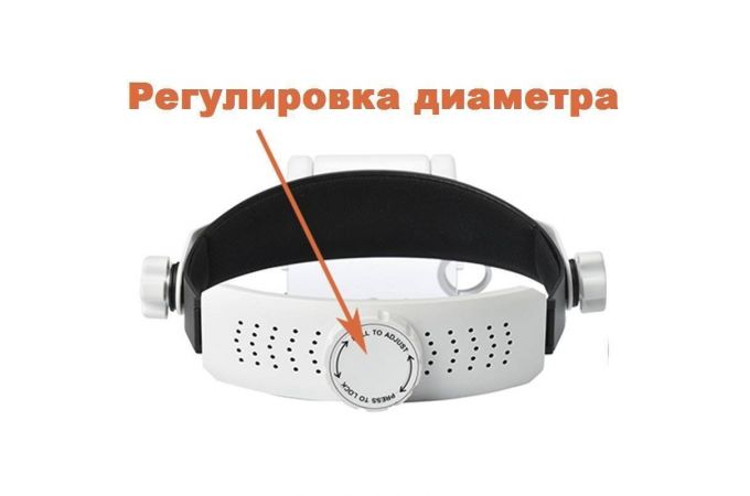 Лупа налобная Орбита OT-INL06 лупа налобная