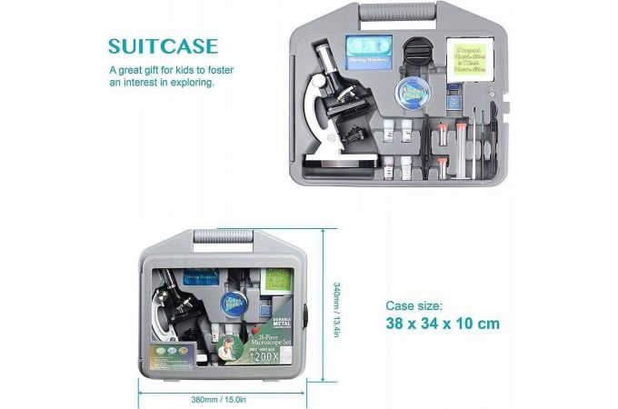 Микроскоп детский Орбита 1-1200X