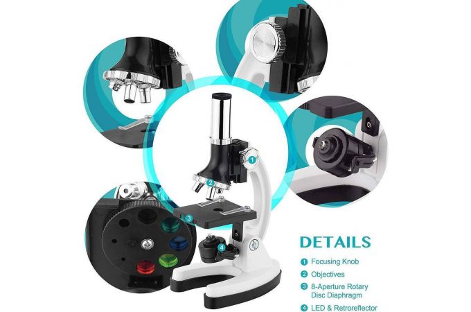 Микроскоп детский Орбита 1-1200X