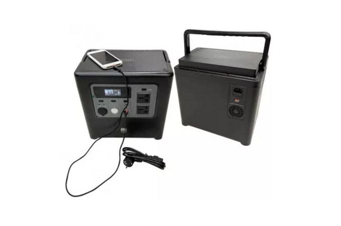 Зарядная станция XO PSA-1200 384000mAh/1229W-h outdoor lighting energy storage power station (Чёрный)