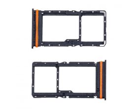 Держатель SIM для Xiaomi Redmi 13 4G (24040RN64Y) (черный)