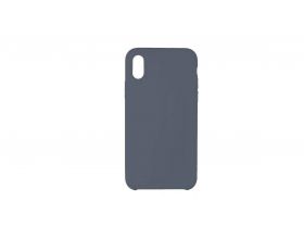 Чехол для iPhone ХS (5.8) Soft Touch (синий кобальт) 35