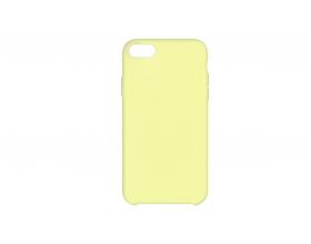 Чехол для iPhone 7/8 Silicone Case Soft Touch (бледно-желтый) 51