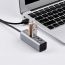 Разветвитель USB HUB 2.0 HOCO HB1 на 4 порта (Space Gray)