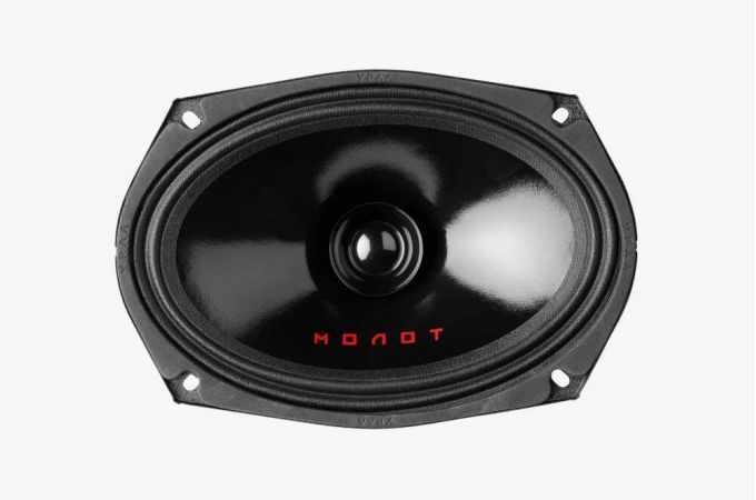 Автомобильная акустика Ural AC-M69 MOLOT (комплект) широкополосная 16x24cм,100Вт