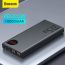 Универсальный дополнительный аккумулятор Power Bank BASEUS Adaman Metal Digital Display Quick Charge 10000mAh 22.5W Black (черный)