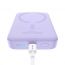 Универсальный дополнительный аккумулятор Power Bank BASEUS Magnetic Mini Wireless Fast Charge 10000mAh (20W) Purple