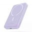 Универсальный дополнительный аккумулятор Power Bank BASEUS Magnetic Mini Wireless Fast Charge 10000mAh (20W) Purple