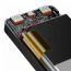 Универсальный дополнительный аккумулятор Power Bank Baseus Bipow Digital Display Fast Charge 30000mAh 20W Black (черный) （Cable USB to Micro 25cm Black (черный)）