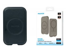Универсальный дополнительный аккумулятор Power Bank MAXCO MP26 Magnetic Two-Way Quick Charge (5000mAh) Black (черный)