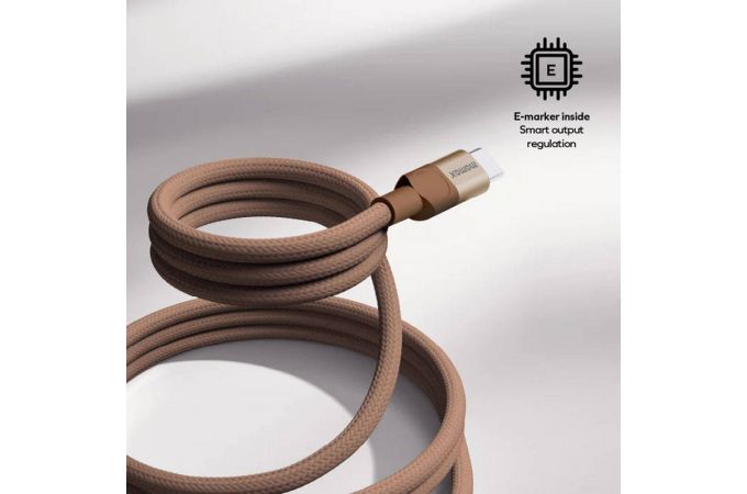 Кабель USB Type-C - USB Type-C Momax DC52L2 Mag.Link 100W Magnetic Gold