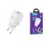 Сетевое зарядное устройство USB-C HOCO N13 Bright PD 30W+QC3.0 (белый)