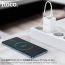 Сетевое зарядное устройство USB + USB-C + кабель Type-C HOCO N13 Bright PD30W+ QC 3.0 (белый)