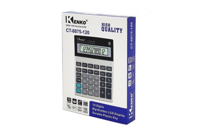 Калькулятор Kenko KK-8875-120 (12 разр.)  настольный