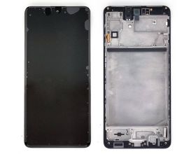 Дисплей для Samsung M515F Galaxy M51 Black в сборе с тачскрином + рамка, 100%