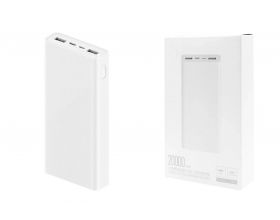 Универсальный дополнительный аккумулятор Power Bank XIAOMI (20000 mAh) (белый)