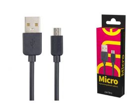 Кабель USB - MicroUSB PERFEO черный, длина 1 м., бокс (U4006)