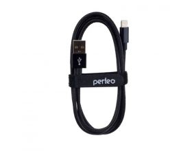 Кабель USB - Lightning PERFEO черный, длина 1 м. (I4303)