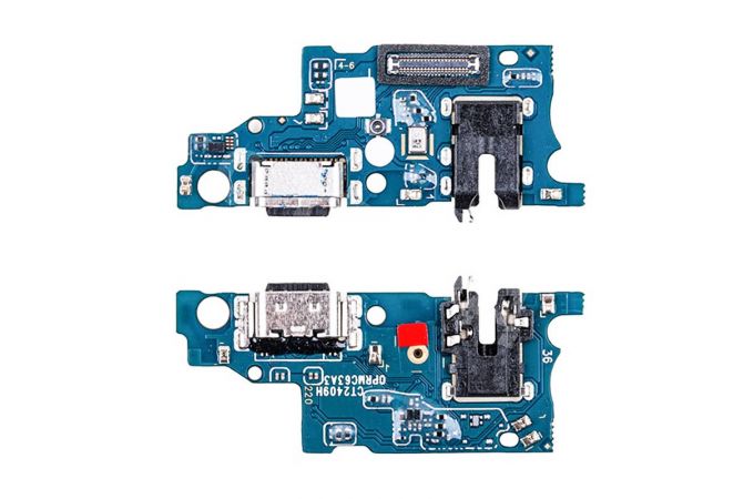 Шлейф для Realme C61 (RMX3930) с разъемом зарядки + разъем гарнитуры (плата)