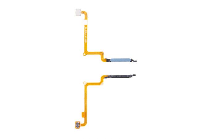 Шлейф для Xiaomi Redmi 13C 4G (23100RN82L)/ Poco C65 (23129RN51X) сканер отпечатка пальцев (синий)