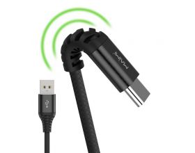 Кабель USB - USB Type-C MAIMi X18, 3.3A (черный) 1.5м (с усилением сгиба)