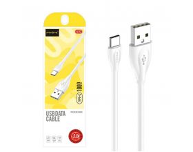 Кабель USB - USB Type-C MAIMi X02, 3.3A (белый) 1м