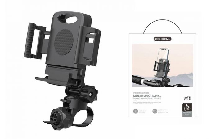 Держатель велосипедный для телефона SENDEM W13 (вело/мото крепление)